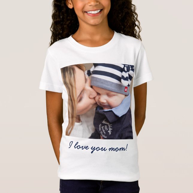 Personalisierte Geschenke für die Mama Fügen Sie I T-Shirt (Vorderseite)