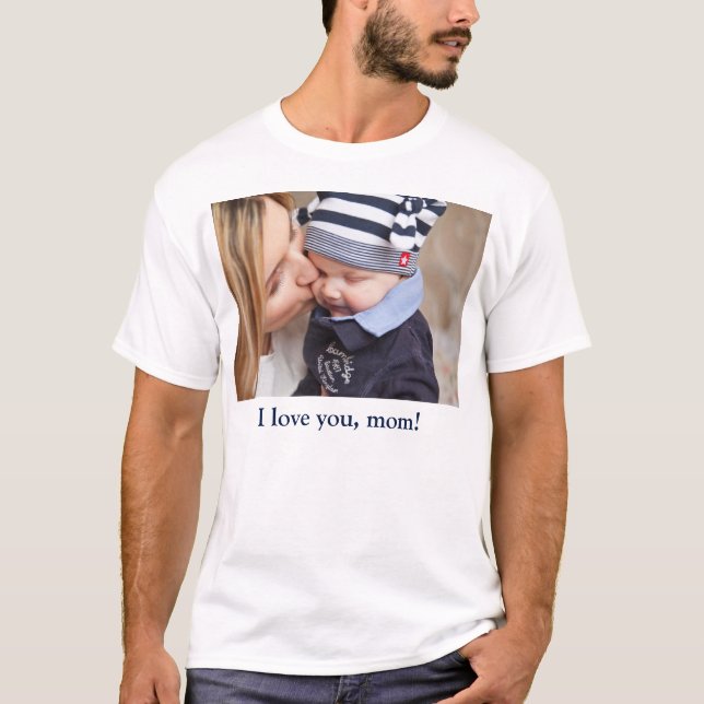 Personalisierte Geschenke für die Mama Fügen Sie I T-Shirt (Vorderseite)