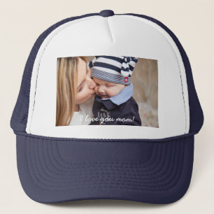 Personalisierte Geschenke für die Mama Fügen Sie I Truckerkappe