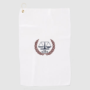 Personalisierte Geschenke für Rechtsanwälte Golfhandtuch