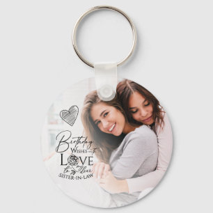 Personalisierte Geschenke für Schwägerin Schlüsselanhänger