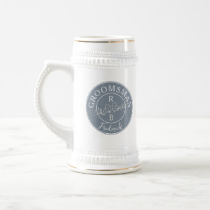 Personalisierte Geschenke für Trauzeugen Bierglas