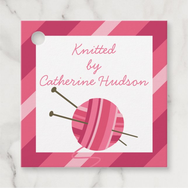 Personalisierte Geschenke oder Liebesmarken aus Kn Geschenkanhänger (Vorderseite)