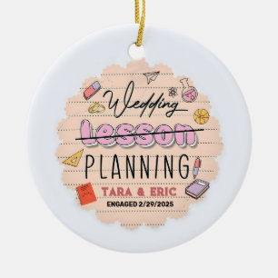 Personalisierte Geschenke Verzierung, Hochzeitspla Keramik Ornament