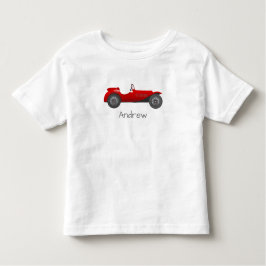 Personalisierte Geschenke von Red Classic Car Kleinkind T-shirt