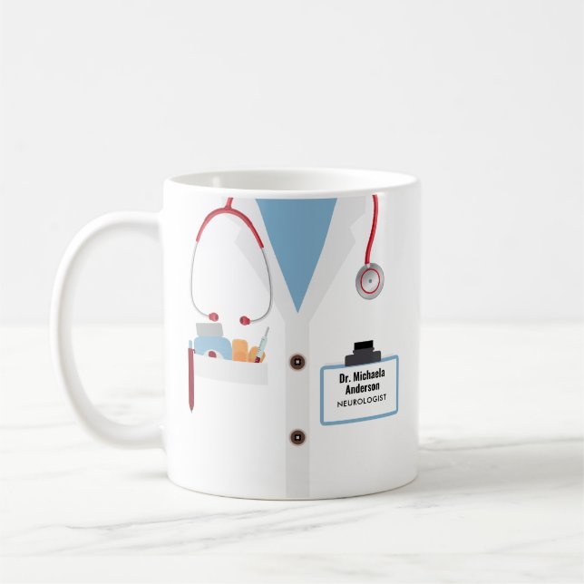 Personalisierte Geschenkgutscheine Tasse mit Labra (Links)