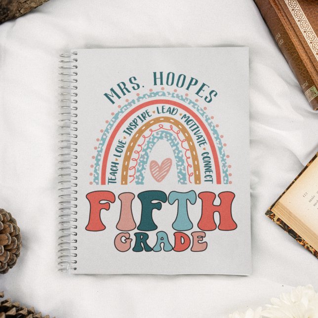 personalisierte Geschenkidee Rainbow Spiral Notizbuch (Von Creator hochgeladen)