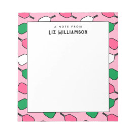 Personalisierte Geschenkideen von Pickleball Notizblock