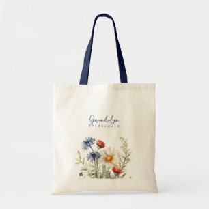 Personalisierte Geschenktasche für Brautjungfern m Tragetasche