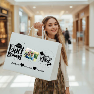 Personalisierte Geschenktüte zum Vatertag