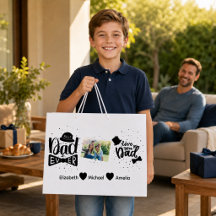 Personalisierte Geschenktüte zum Vatertag