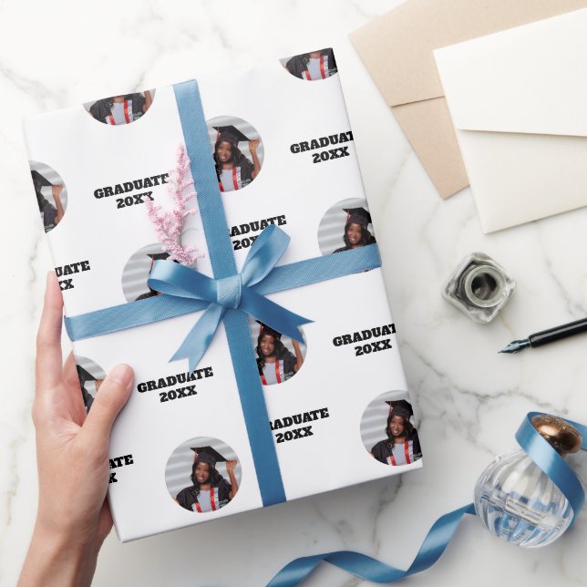 Personalisierte Geschenkverpackung für den Abschlu Geschenkpapier (Schenken)