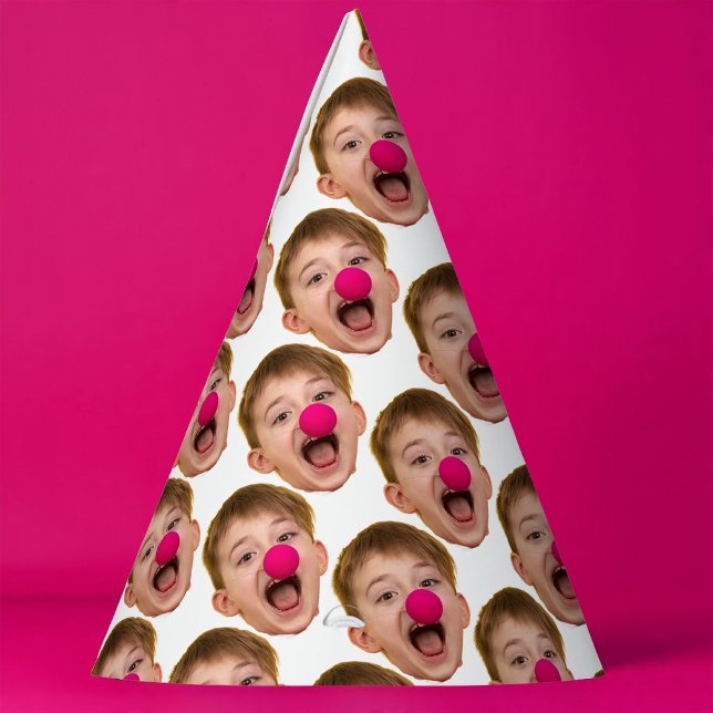 Personalisierte Gesichtssenkung Geburtstag Partyhütchen (Von Creator hochgeladen)