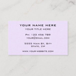 Personalisierte Gestaltung Ihrer eigenen Visitenka Visitenkarte