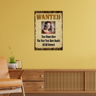 Personalisierte gewollte Alt-Time-Foto-Plakate Poster