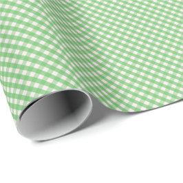 Personalisierte Gingham-Geschenkanhänger Geschenkpapier