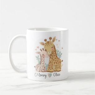 Personalisierte Giraffe Liebe Tasse