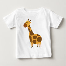 Personalisierte Giraffe scherzt Cartoon-Geschenk