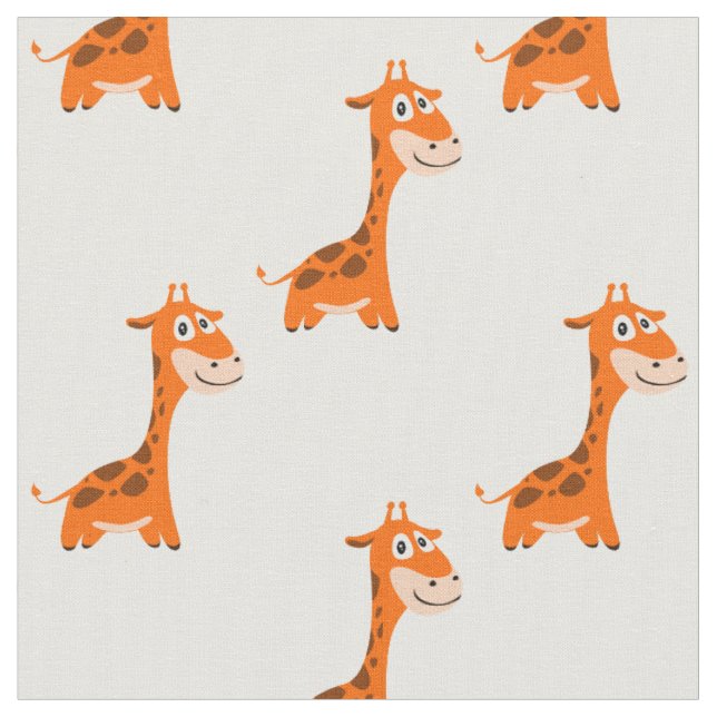 Personalisierte Giraffe Stoff (Nahaufnahme)