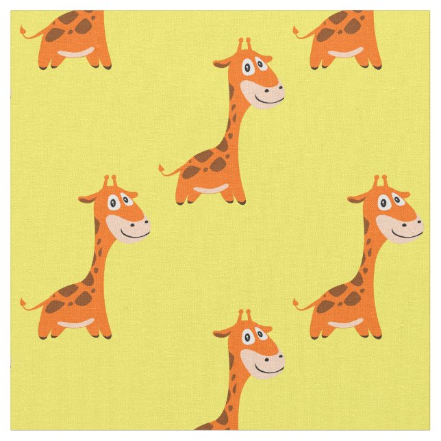 Personalisierte Giraffe Stoff (Nahaufnahme)