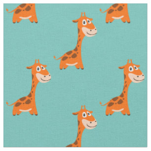 Personalisierte Giraffe Stoff