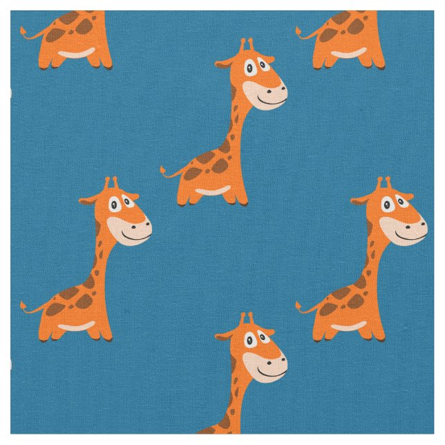 Personalisierte Giraffe Stoff (Nahaufnahme)