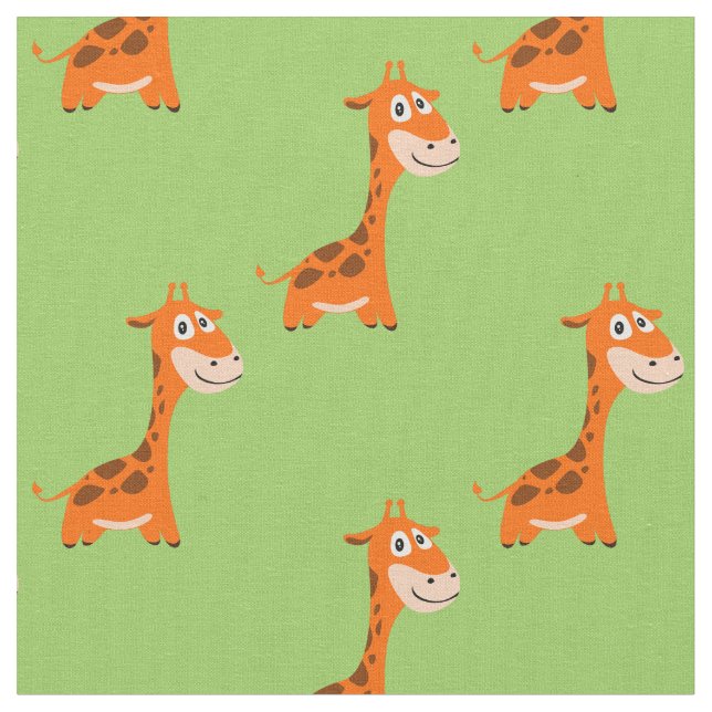 Personalisierte Giraffe Stoff (Nahaufnahme)