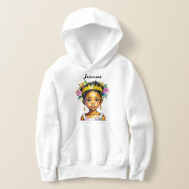 Personalisierte Girl-Prinzessin Hoodie