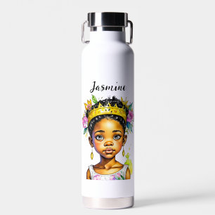 Personalisierte Girl-Prinzessin Trinkflasche