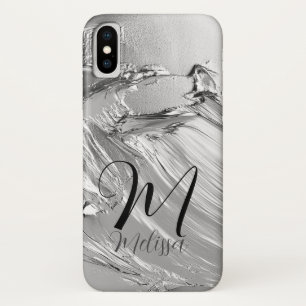 Personalisierte Girl Rose Gold Glitzer Glitzern Na Case-Mate iPhone Hülle