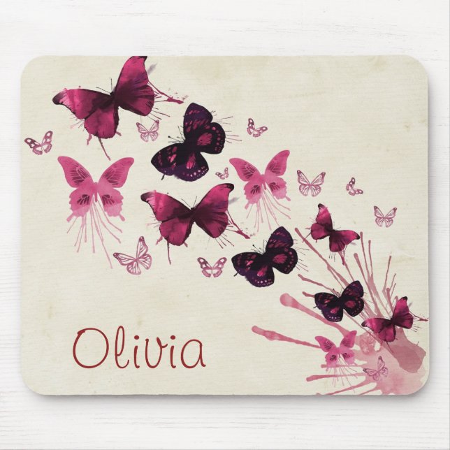 Personalisierte Girlie Mousepad (Vorne)