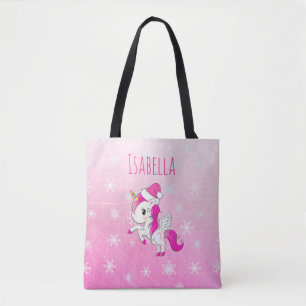 Personalisierte Girl's Unicorn Tasche
