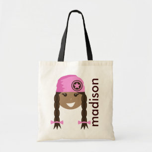 Personalisierte Girly Tote Tasche