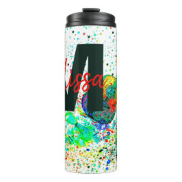 Personalisierte Gitarre und Akkorde Spritzer Therm Thermosbecher