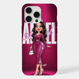 Personalisierte Glamour-Queen-Handyhülle iPhone 15 Pro Max Hülle