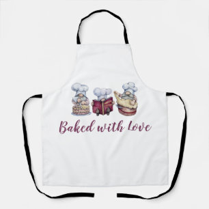 Personalisierte Gnome Backen Kochen Niedlich Lusti Schürze