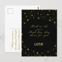 Personalisierte Gold- und Glitzern-Sterne in Schwa
