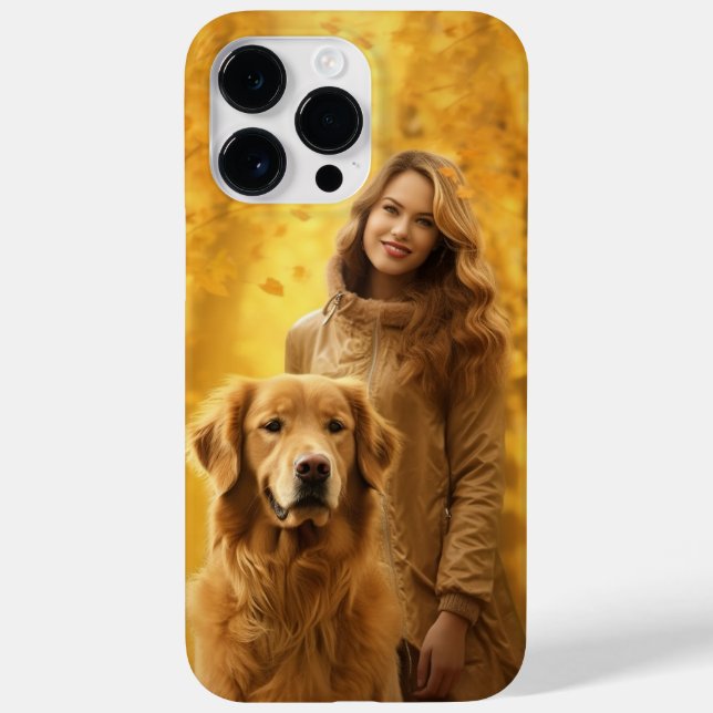 Personalisierte Golden Retriever Best Dog Mama Case-Mate iPhone Hülle (Rückseite)