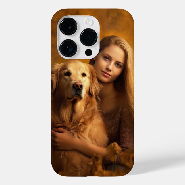 Personalisierte Golden Retriever Best Dog Mama Case-Mate iPhone Hülle (Rückseite)