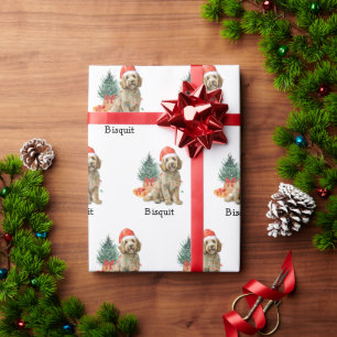 Personalisierte Goldendoodle-Wrapping Paper Gesche Geschenkpapier