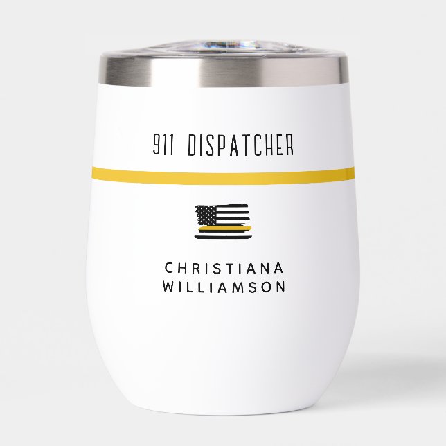 Personalisierte Goldflagge 911 (Vorderseite)