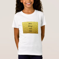 Personalisierte Goldfolie