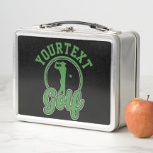Personalisierte Golf ADD NAME Retro Pro Golfer Swi