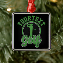 Personalisierte Golf ADD NAME Retro Pro Golfer Swi