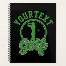 Personalisierte Golf ADD NAME Retro Pro Golfer Swi