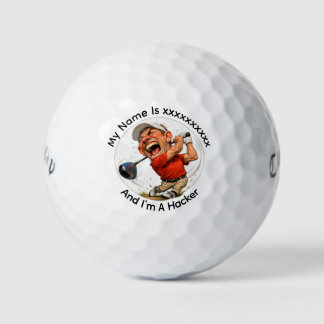 Personalisierte Golf-Hacker-Callaway-Golfbälle Golfball