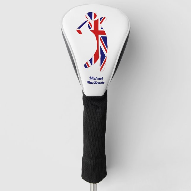 Personalisierte Golf Headcover (Vorderseite)
