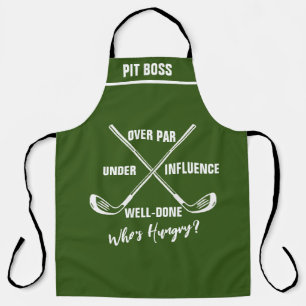 Personalisierte Golf Themenwelt Schürze - Funny Be