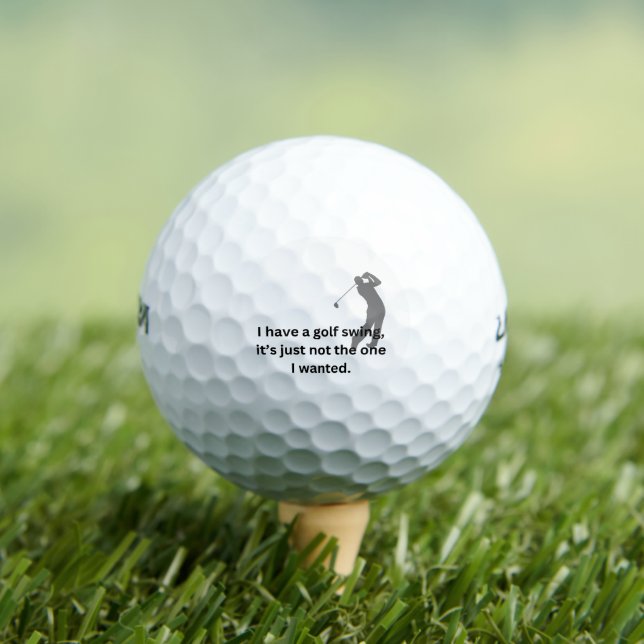 Personalisierte Golfbälle - Einzigartige Designs (Insitu T-Shirt)