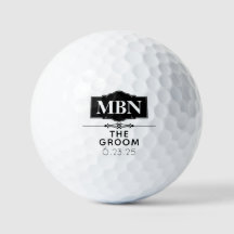 PERSONALISIERTE GOLFBÄLLE FÜR DEN BRÄUTIGAM